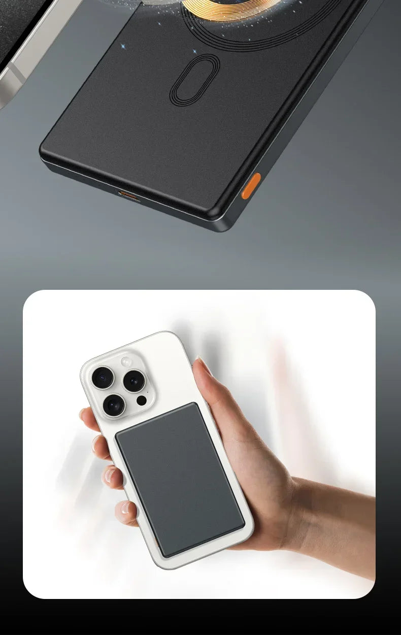 5000mAh Wireless Magnetic Power Bank Fast Charging 20W External Battery Portable for Magsafe for IPhone 17 16 15 14