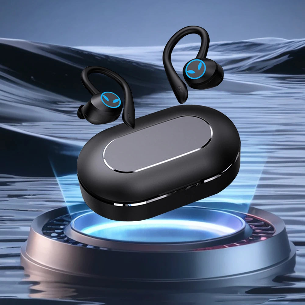 Sports Earphone Bluetooth-Compatible 5.1 Noise Cancelling Handsfree Headset with Microphone Sport Game Headset for Smart Phones