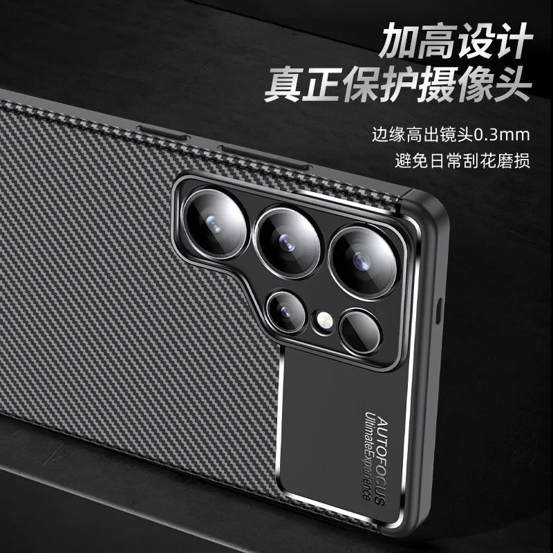 For Samsung Galaxy S25 Ultra Case Samsung S25 Ultra Cover Soft Silicone Bumper Protective Phone Case For Samsung S25 Plus Shield