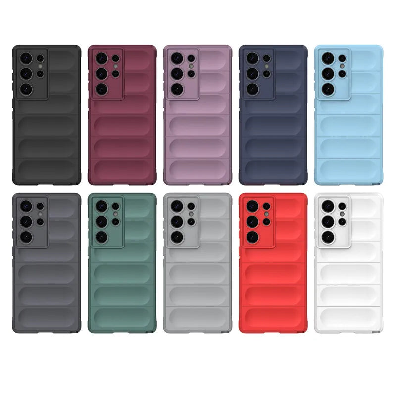 For Samsung Galaxy S25 Ultra Case Samsung Galaxy S25 S24 Plus Ultra 5G Cover Shockproof Silicon TPU Phone Cover Galaxy S25 Ultra