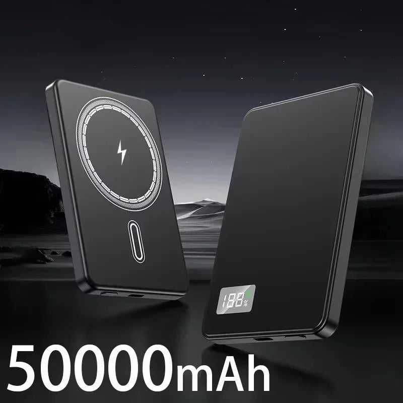 300000mAh 3C Certification Thin Power Bank Ultra For MagSafe 22.5W Magnetic Wireless Fast Charging Portable Battery Display