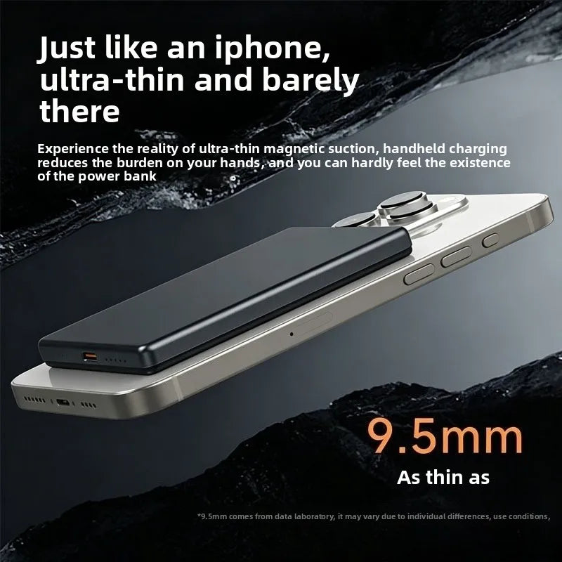 5000mAh Wireless Magnetic Power Bank Fast Charging 20W External Battery Portable for Magsafe for IPhone 17 16 15 14
