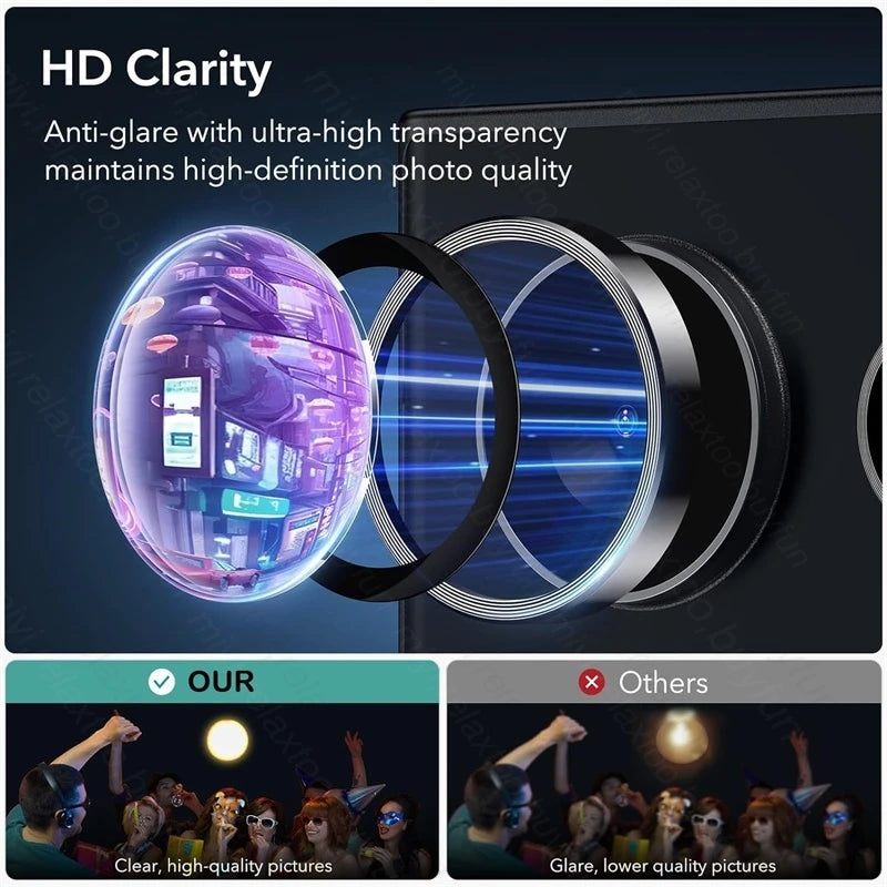 For Samsung Galaxy S25 Ultra Case Individual Metal Ring Camera Lens Protector Glass Samung S 25 26 S26 Ultra S25 FE S25+ S26+ 5G