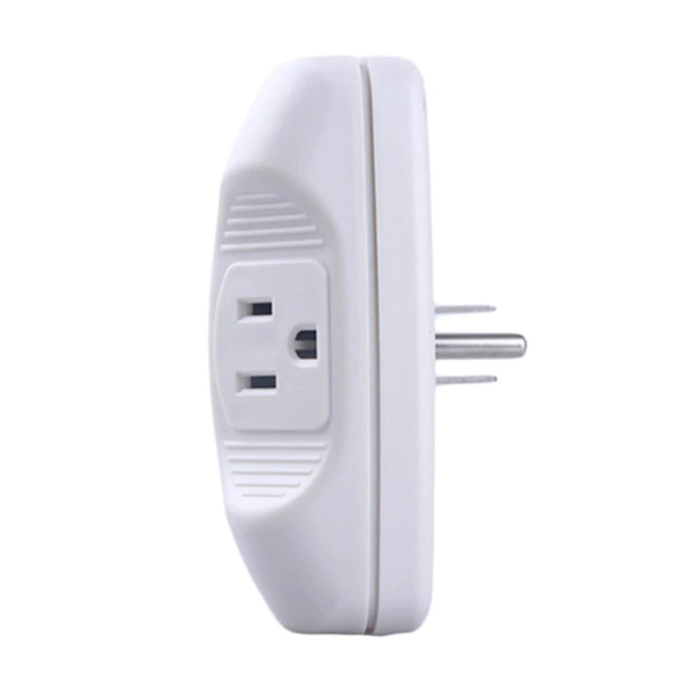 Voltage Protector Single Outlet Surge Protector Plug in for Home Appliance Wall Mount Power Suppressor for TV/PC/Refrigerator