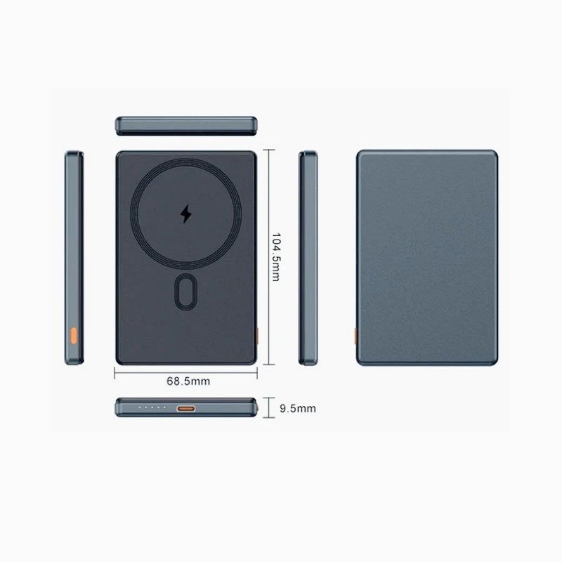 5000mAh Wireless Magnetic Power Bank Fast Charging 20W External Battery Portable for Magsafe for IPhone 17 16 15 14