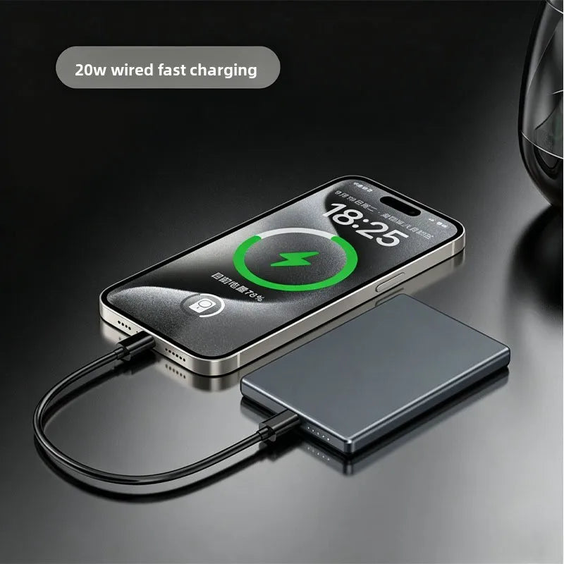 5000mAh Wireless Magnetic Power Bank Fast Charging 20W External Battery Portable for Magsafe for IPhone 17 16 15 14