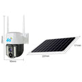 Solar Camera 4G Sim Outdoor Wireless IP Camara PIR Motion Detection Waterproof CCTV Low Powered Battery Home Security Protection