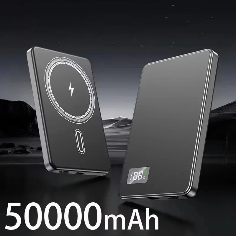 300000mAh 3C Certification Thin Power Bank Ultra For MagSafe 22.5W Magnetic Wireless Fast Charging Portable Battery Display