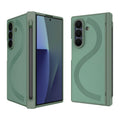 Full Cover PU Leather Z Fold 7 Case With Magnetic Hinge Protector, Touch Pen And Privacy Glass Film For Galaxy Z Fold 7 Fold 6