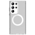 Wireless Charging Case Samsung Galaxy S25 Ultra Case Magnetic Luxury Frosted Silicone S25 Ultra Protector Cover S25 Ultra Case
