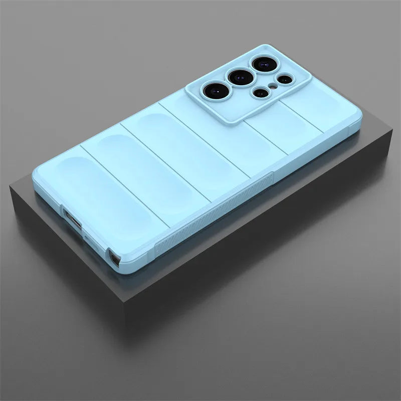 For Samsung Galaxy S25 Ultra Case Samsung Galaxy S25 S24 Plus Ultra 5G Cover Shockproof Silicon TPU Phone Cover Galaxy S25 Ultra