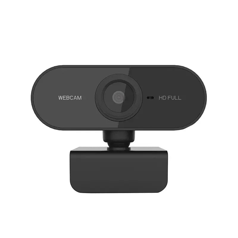 Webcam 360° Rotatable Mini Streaming Web Camera Full HD Plug And Play Computer Usb Web Camera For Pc Laptop With Microphone  ﻿