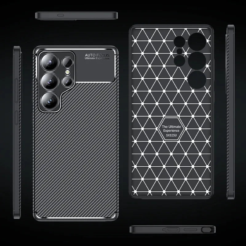For Samsung Galaxy S25 Ultra Case Samsung S25 Ultra Cover Soft Silicone Bumper Protective Phone Case For Samsung S25 Plus Shield